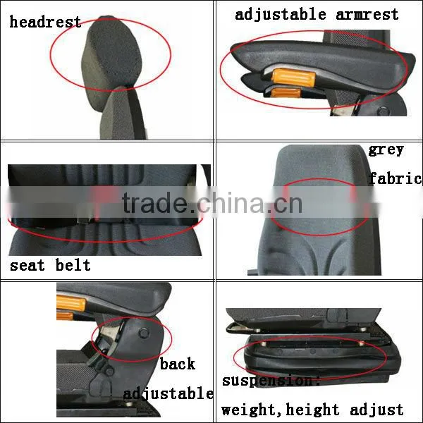 Agricultural Machine Parts Grammer Suspension Seat(YS18) photo-6
