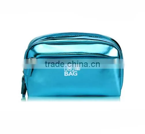 2015 New Style Shiny PU Girl's Makeup Cosmetic Bag photo-2