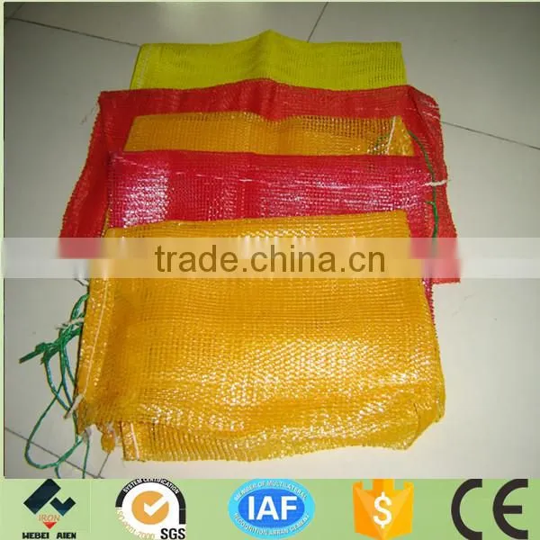 Vegetable Fruit Leno Mesh Bag , PP Mesh Bag for Potato