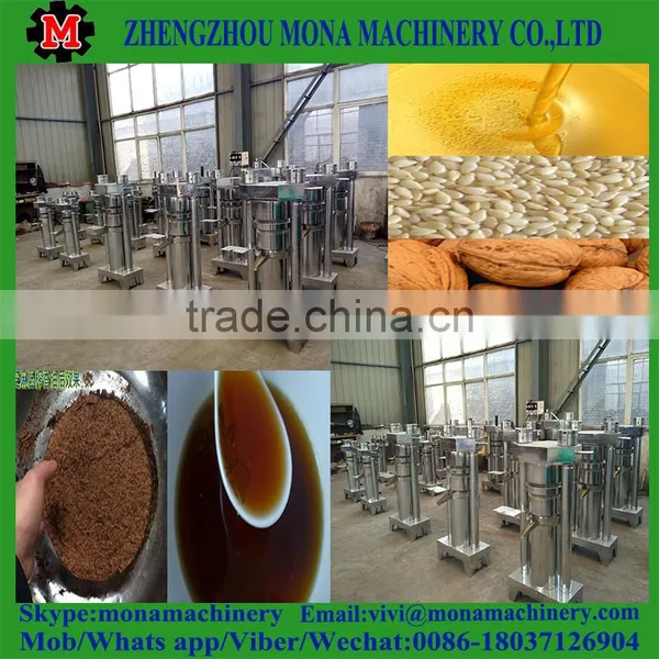 Peanut/seasame/olive/palm/soybean/sunflower Hydraulic Oil Press Machine photo-4