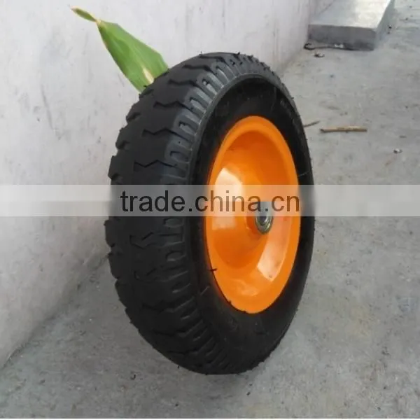 China 3.50-8 Pneumatic Rubber Wheels photo-3