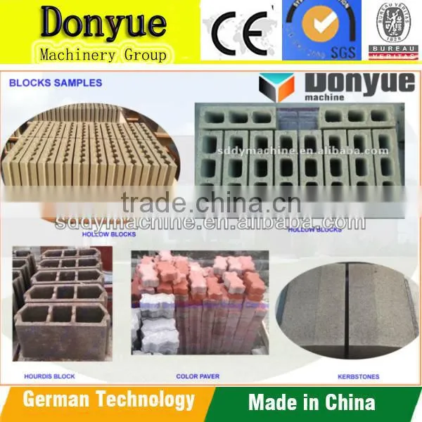 German QT4-15 Full-automatic Concrete Paver/hollow Block Making Machine Price photo-5