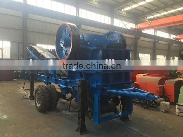 Mobile Crusher Plant for Sale,Stone Mobile Crusher Price,portable Small Stone Crusher photo-6