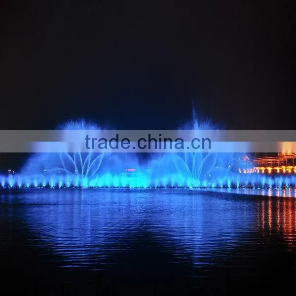 Fountain With Colorful Light photo-2