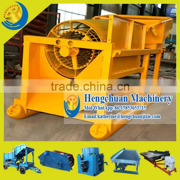 China New Product for 2016 Skid Type 10 Tons Per Hour Small Gold Trommel/Trommel Screener for Sale photo-6