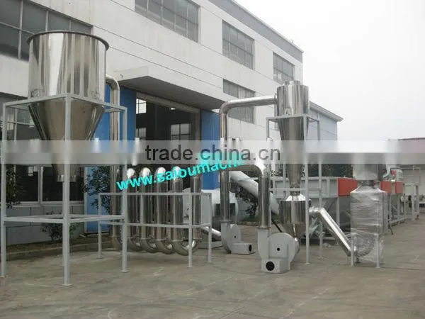 pp pe Films Crushing Washing Drying and Recycling Line photo-6