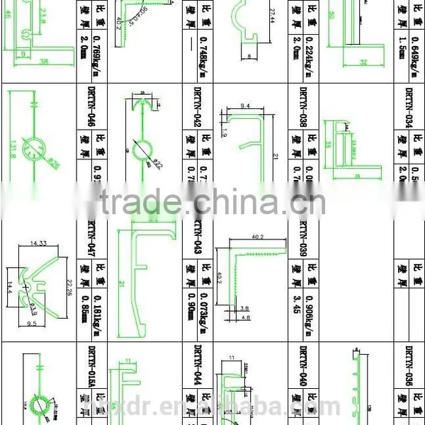 2014 Hot Order ! Anodized Aluminium Profile for Solar Frame by Drawings and Fixed Fitting With Mill Finished Aluminium Corner photo-6