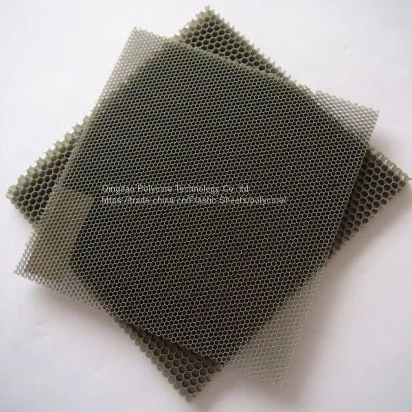 PC Honeycomb Act as Air Straightener in Commercial Refrigeration Display Showcase photo-5