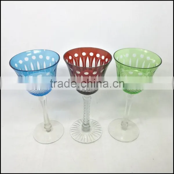 Hand Cut Scandinavian Style Wine Glass Champange Flute photo-3