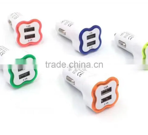Double USB Ports Wholesale Quick Charging Universal Car Charger photo-4