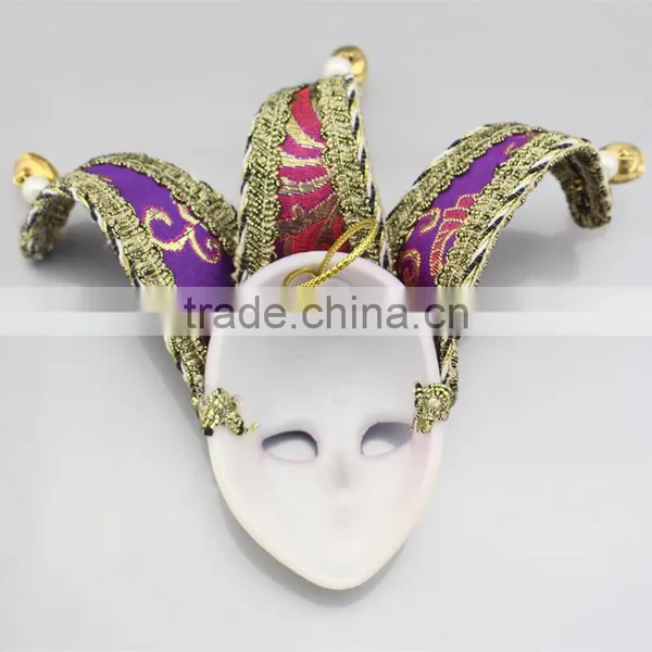 Luxury Gemstone Mini Masks Hand Drawing Venetian Masquerade Party Decoration photo-2
