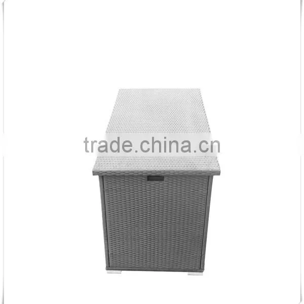 Outdoor Rattan Wicker Furniture Storage Box W/ Free Protective Cover photo-4
