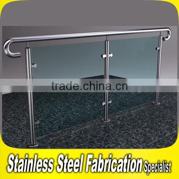 Durable Stainless Steel Exterior Glass Railing photo-2