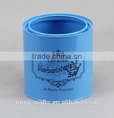 2016 New Style Metal Round Custom Printed Tin Box for Gift photo-5