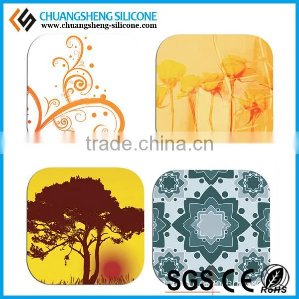 Autumn and Summer Hot Sale Anti-hot Silicone Cup Mat, Glass Mat, Table Mat photo-5