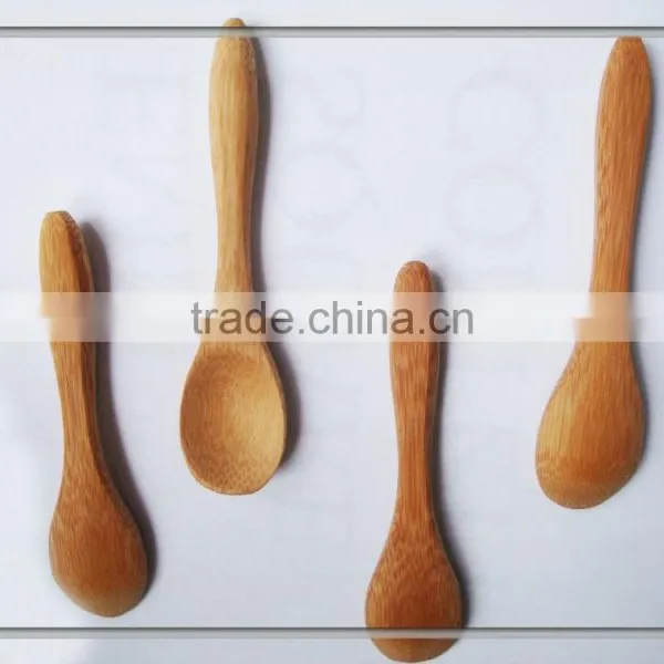 Lovely Wooden Scoop Bamboo Spoon Disposable,wood Measuring Spoon photo-4
