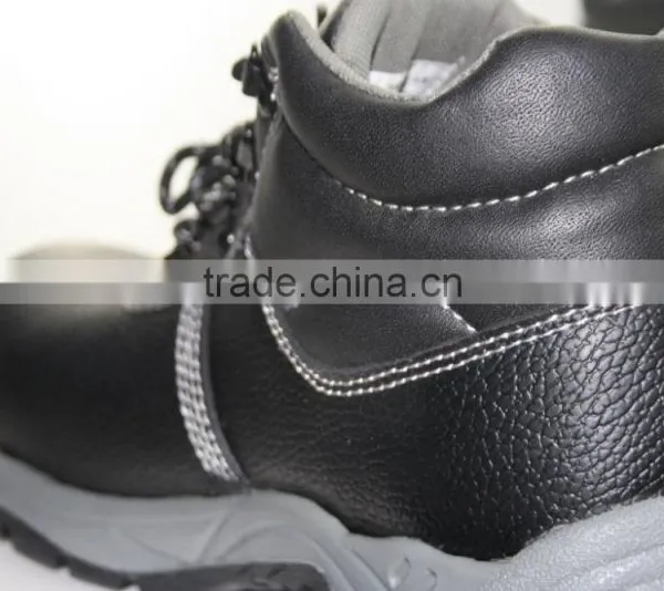 NMSAFETY Cow Split Leather PU/Rubber Sole Safety Shoes Steel Toe Workmans Safety Shoes photo-3