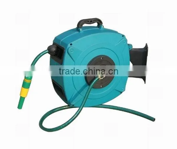 Auto Retractable Garden Water Hose Reel With 15 Meter Water Hose