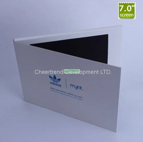 Marketing Promotional Video Brochure With Custom Logo Print photo-4
