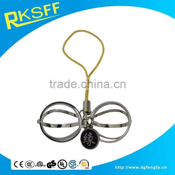 Novelty Design Factory Price Birdcage Shape Cheap Mobile Phone Charm photo-6