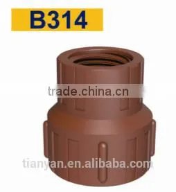 TY High Quality PP Threaded Pipes&fittings FEMALE REDUCER A Eco-friendly Cheap Price Full Size Factory Price List Discount photo-2
