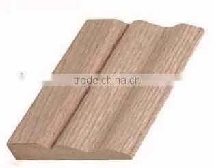 Natural Solid Oak Wood Skirting Board ,Skirting Flooring Accessories