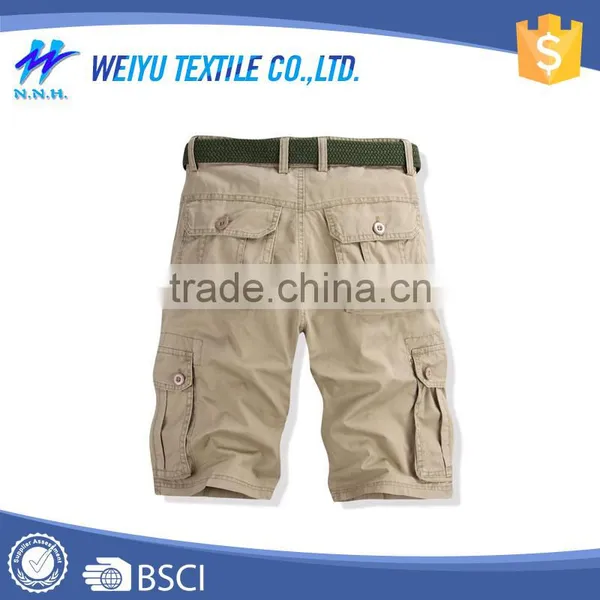 Breathable Custom Made MENS Fitness Wholesale Cargo Shorts photo-2