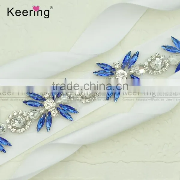 New Design Crystal Rhinestone Applique WFA-940 photo-5