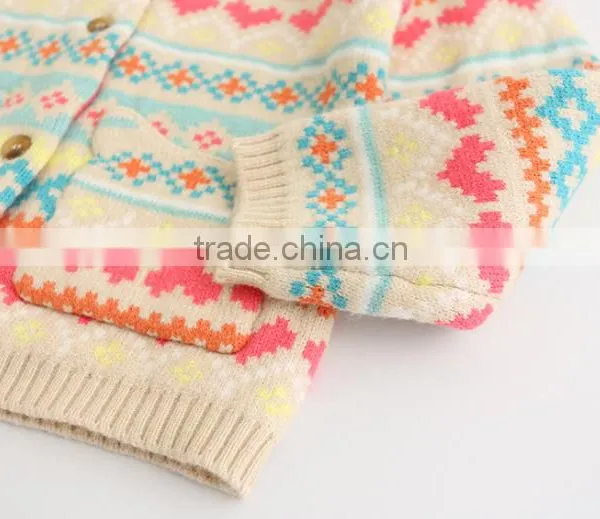 Wholesale Latest Cotton Knitting Children Kid Ugly Christmas Sweater for Girl photo-6