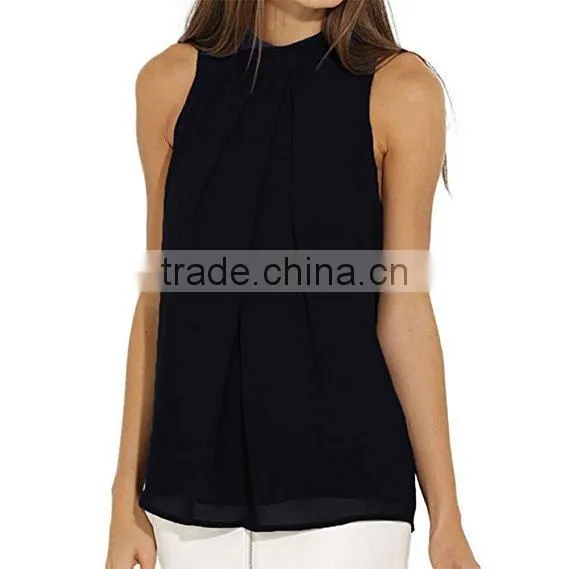 Fashion Chiffon Women Blouse photo-3