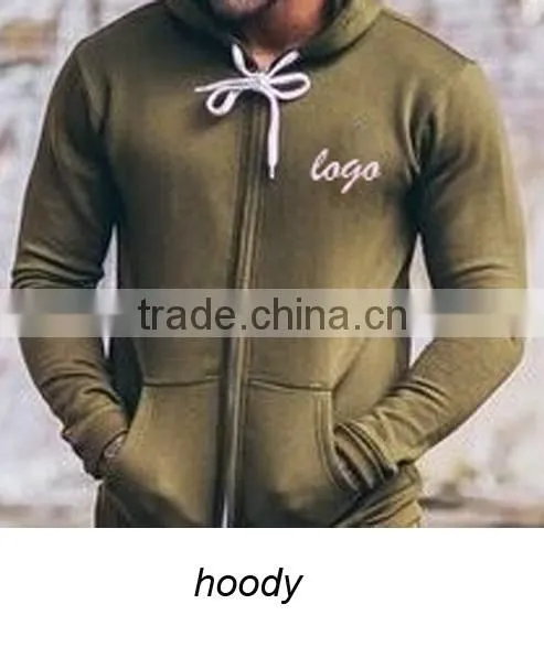 100% Cotton Gym Tracksuit Mens Slim Fit Tracksuits Custom Your Own photo-3