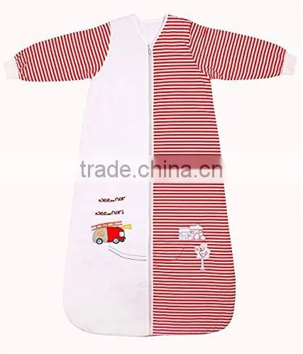 China Applique Wearable Organic Cotton Sleeping Bag Sale photo-6