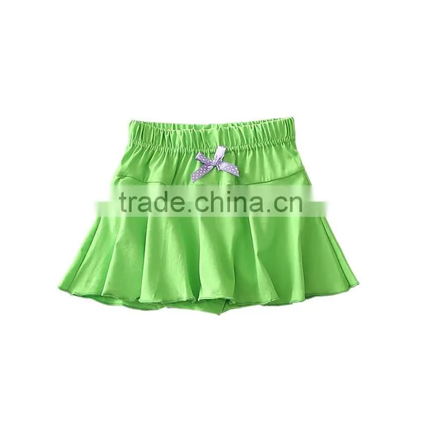 Hot Latest Girls Fashion Summer Casual Childrens Culotte Skirts photo-4