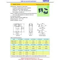 30A:333mV/0.333V Split Core Current Transformer YHDC SCT-019-030 With 19mm Hole photo-3