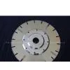 U-slot Electroplated Blade With Straight Protections and Flange