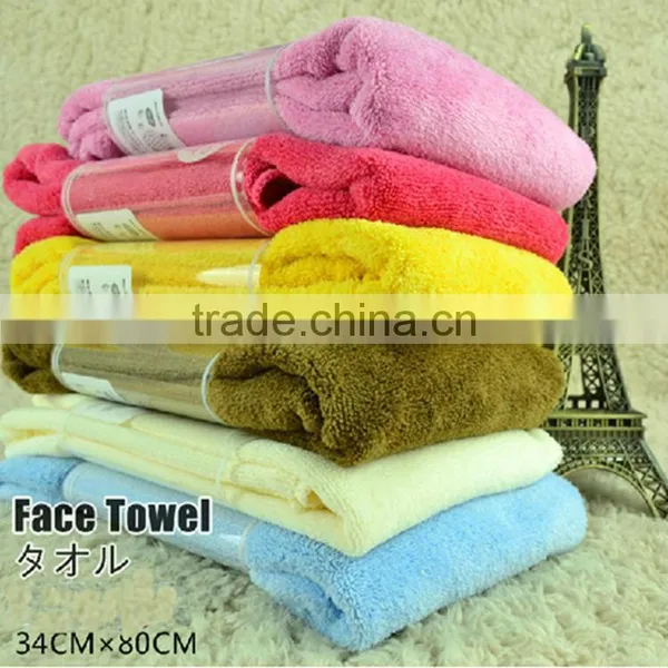 China Supplier Wholesale Polyester/polyamide Microfiber Face Towel 34*80cm, Factory Directly Sell Quick Try Sports Towel