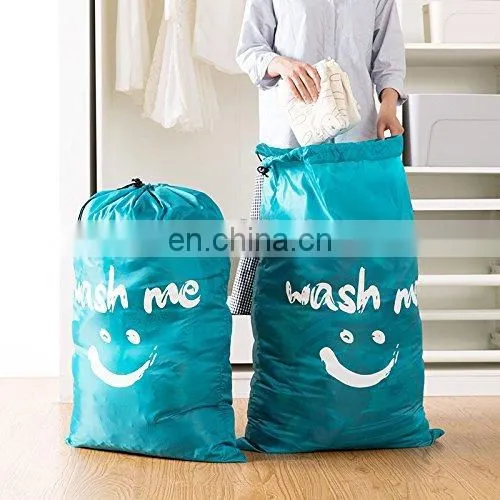 Commercial Heavy Duty Jumbo Sized Nylon Waterproof Drawstring Bag pu Waterproof Drawstring Bag Plastic Drawstring Bag photo-3