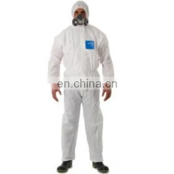 Disposable SF White Coverall Non Woven For Protective photo-5