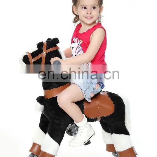 HI ASTM/CE 80KG Walking Toy Horse Mechanic Pony Toy Horse on Wheels photo-5
