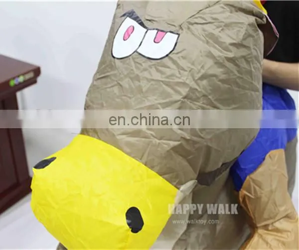 HI CE Hottest Carnival Costumes Inflatable Horse Riding Animal Costume photo-3
