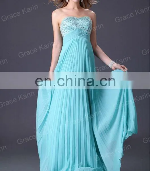 Grace Karin Stunning Sequins Beaded Evening Dresses CL3083 photo-4