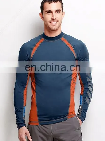Custom Dye Sublimation Long Sleeve Rash Guard Compression Shirt photo-3