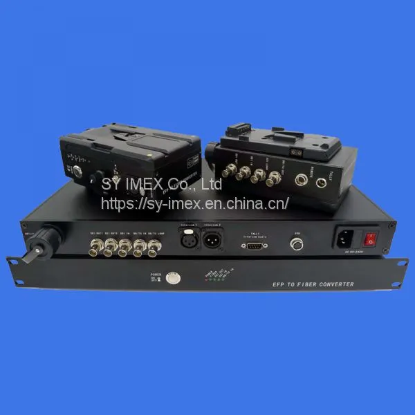 Multi Functional Camera Mount Transceiver, SMPTE Fiber, SDI, Intercom, Tally, Data, Ethernet, AV, Genlock Optional photo-2