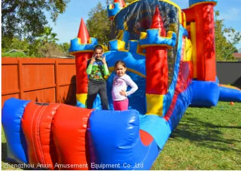 4 in 1 Royal Bouncy Castle With Slide, Castle Inflatable Combo, Inflatable Jumping Castle for Sale photo-3