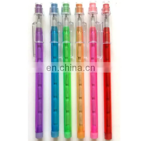 9 Insect Push Point Pencils Non Sharpening Pencil
