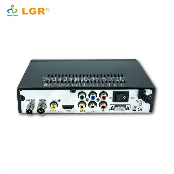 dvb t2 terrestrial receiver dvb-t2 mpeg4 h.264 FTA full HD  set top box