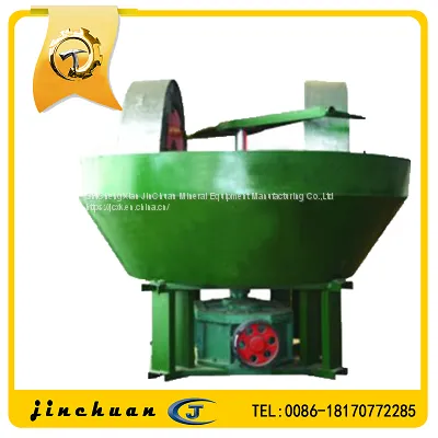 Wet Pan Mill for Gold Ore Processing Line photo-2