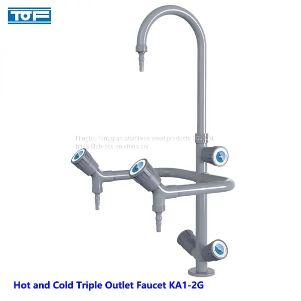 The Laboratory USES Triple Outlet Faucet Water Faucets photo-3