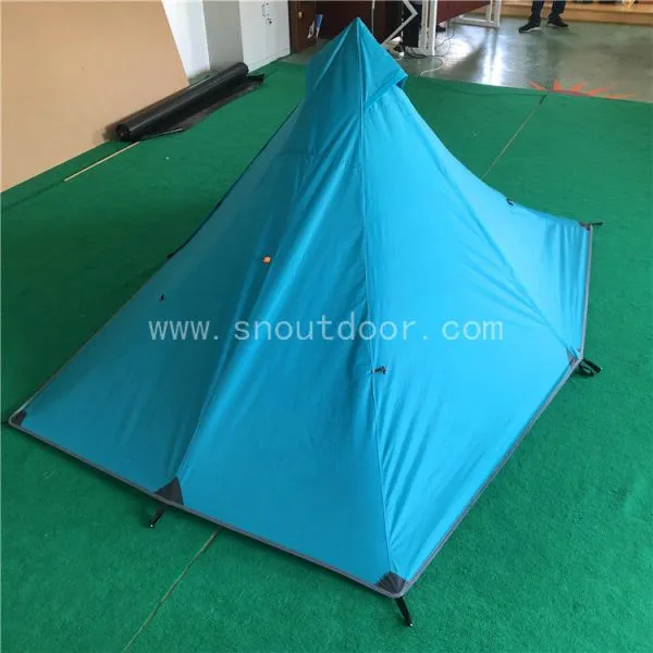 Mountain Cattle 1 Person Pyramid Mountaineering Trekker Tent photo-2
