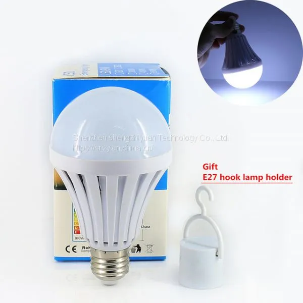 110V 220V LED Smart Bulb E27 5W 7W 9W 12W Led Emergency Light Rechargeable Battery Lighting Lamp for Home Indoor Lighting